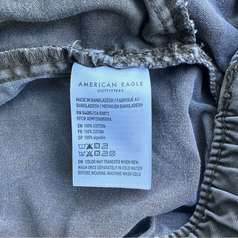 American Eagle Green Cargo Pullover - image 3